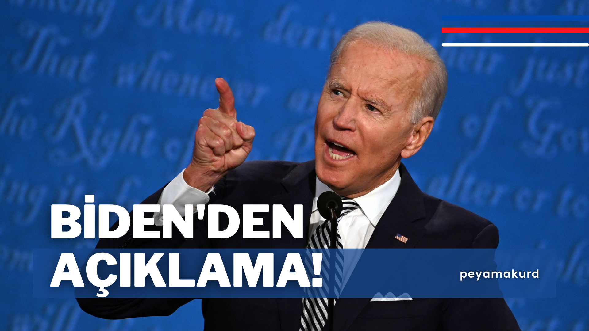 Joe Biden Washington’da konustu: Artik yeter!