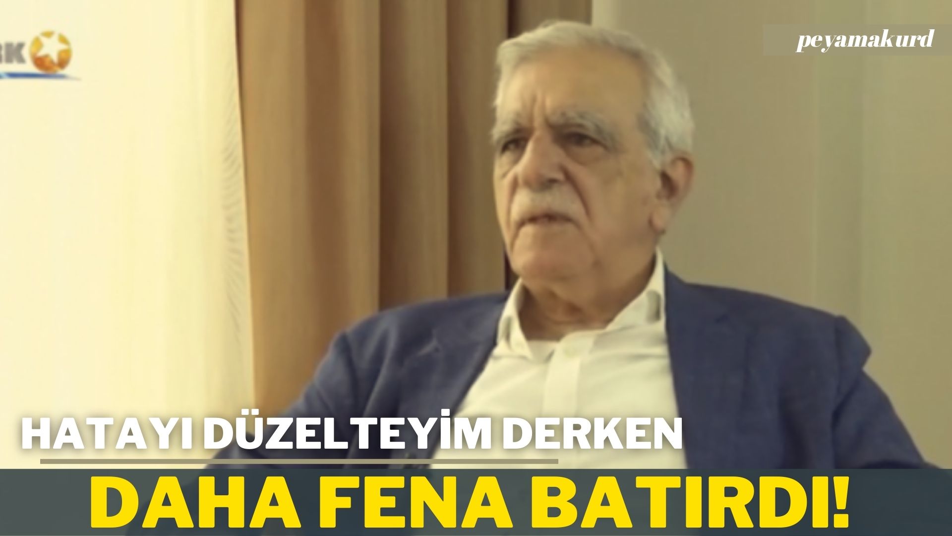 Ahmet Türk’ün ‘ulusal kongre’ iddialari gerçegi yansitmiyor!