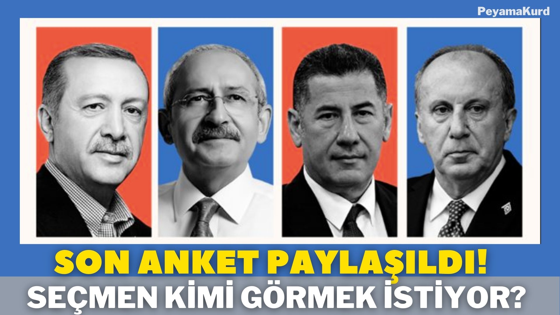 Bir seçim anketi daha açiklandi! Bu sonuçlara göre…
