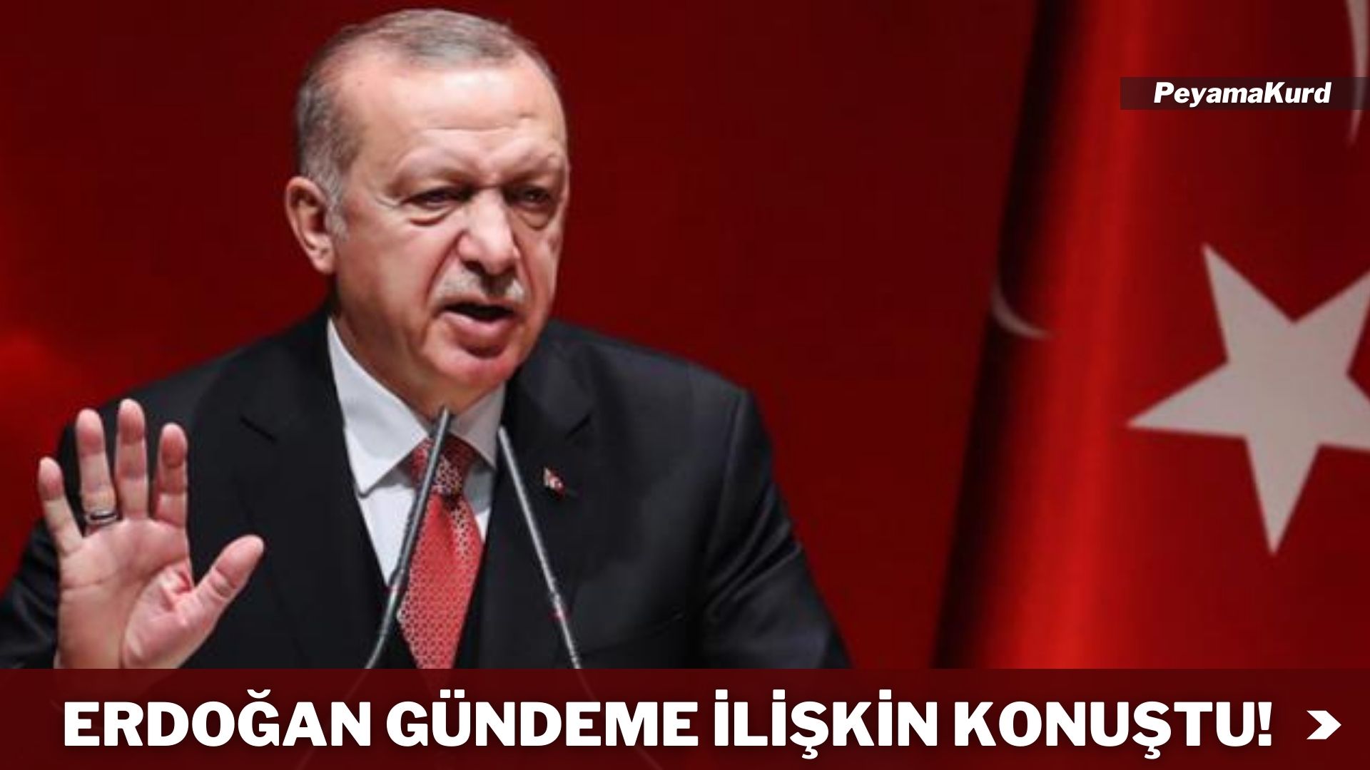Erdogan'dan Rojava açiklamasi: Bir gece ansizin tepelerine ineriz!