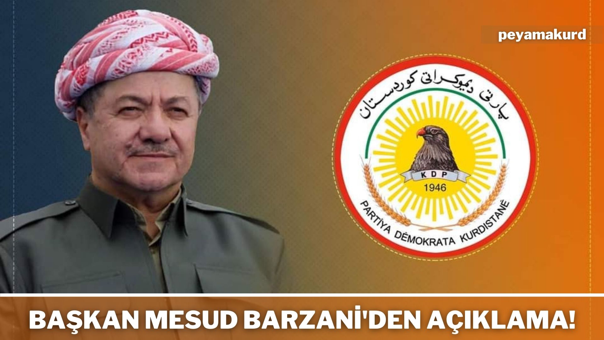 Baskan Barzani: "Irak, rejimden sonra firsatlardan yararlanamadi"
