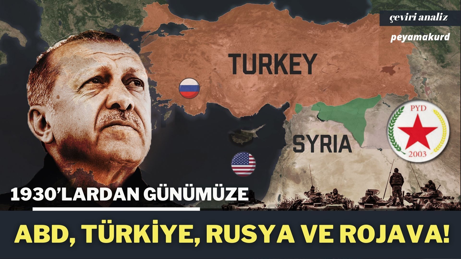 Suriye-Türkiye sinir bölgesinin yeniden sekillenmesi: Esad, Kürt kartini açti!