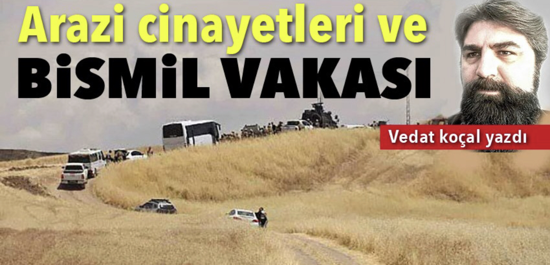 Arazi cinayetleri ve Bismil vakasi üzerine notlar!