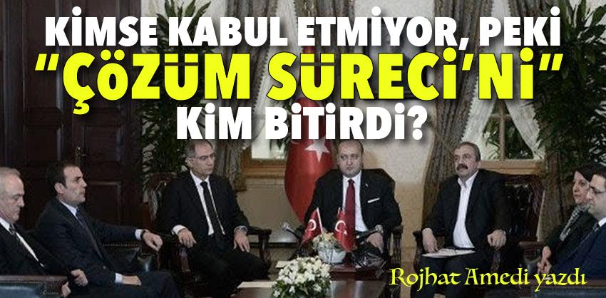 ‘Çözüm Sürecinin’ perde arkasi!