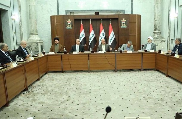 سەرۆک وەزیرانی عێراق و سەرکردەى لایەنە سیاسییەکان لە سەر خۆپیشاندانەکانی ئەو ووڵاتە بەیاننامەیەکیان بڵاوکردەوە