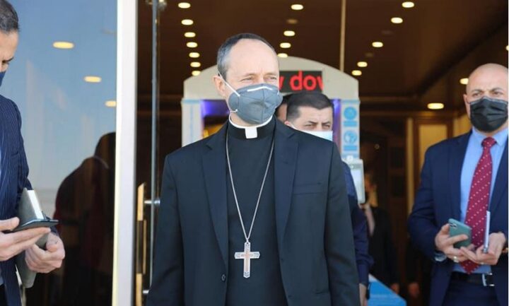 شاندێکی ڤاتیکان بۆ ئامادەکاری هاتنی پاپا فڕانسیس سەردانی نەجەف یان کرد