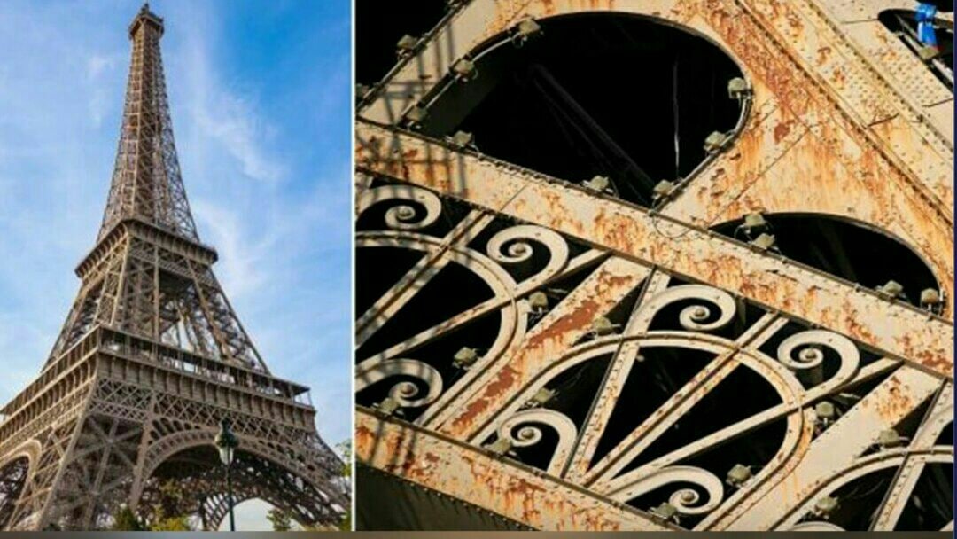 بۆرجی ئیڤڵ لە حاڵی داڕمانە