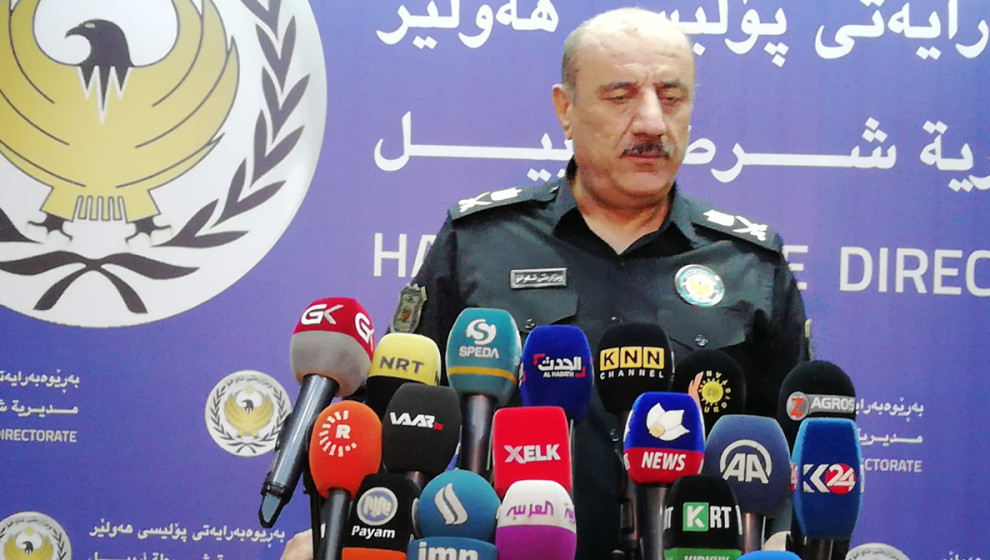 دەست بەسەرکردنی ٢٣ تاوانبارلە لایەن پۆلیسی هەولێر ەوە ڕادەگەێندرێت