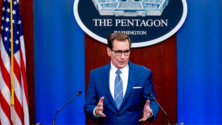 ووتەبێژی پێنتاگۆن : ڕووسیا بە دوای درووستکردنی هێرشێکی ساختەیە لە لایەن ئۆکراین ەوە تاکوو هێرشی بکاتە سەر