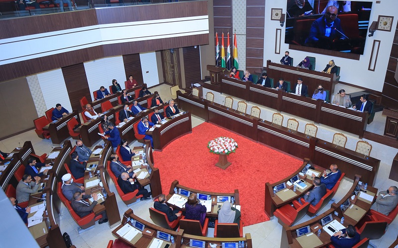 پەرلمانی کوردستان ئەمڕۆ کۆ دەبێتەوە