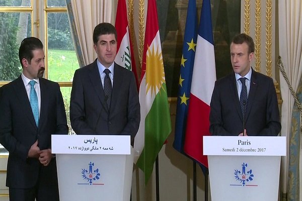 ئیمانوێل ماکرۆن سەردانی هەرێمی کوردستان دەکات