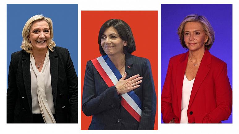 + وێنە   ...   سێ ژن لە سەرووی سێ حێزبی سوننەتی ، ڕەقیبانی سەرەکی ماکرۆن لە هەڵبژاردنەکانی سەرۆککۆماری فەڕەنسا