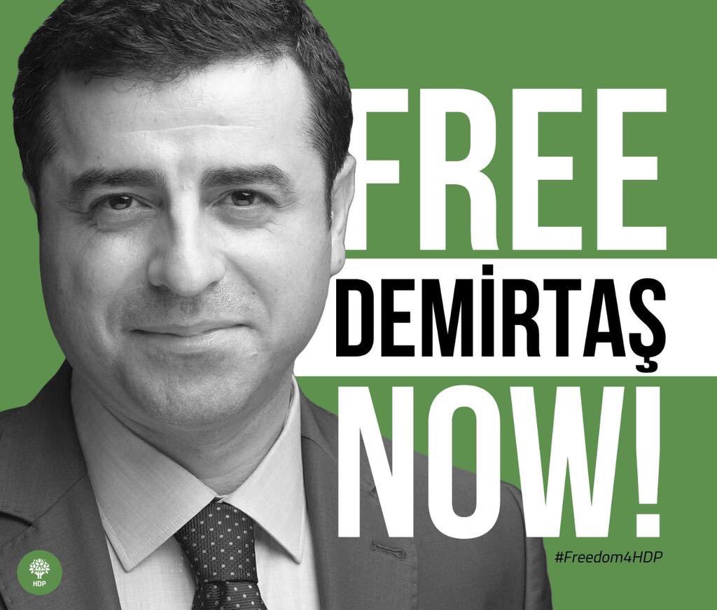 یەکێتی ئەوروپا: ئازادی بۆ دەمیرتاش