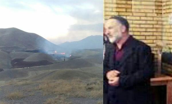 زەوی و زاری خەڵکی سنە لە لایەن سوپای پاسدارانەوە دەسووتێنرێت