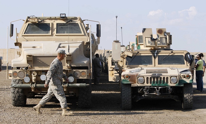 ئەمریكا: عێراق داوای نەكردوە هێزەكانمان ببەینە دەرەوە