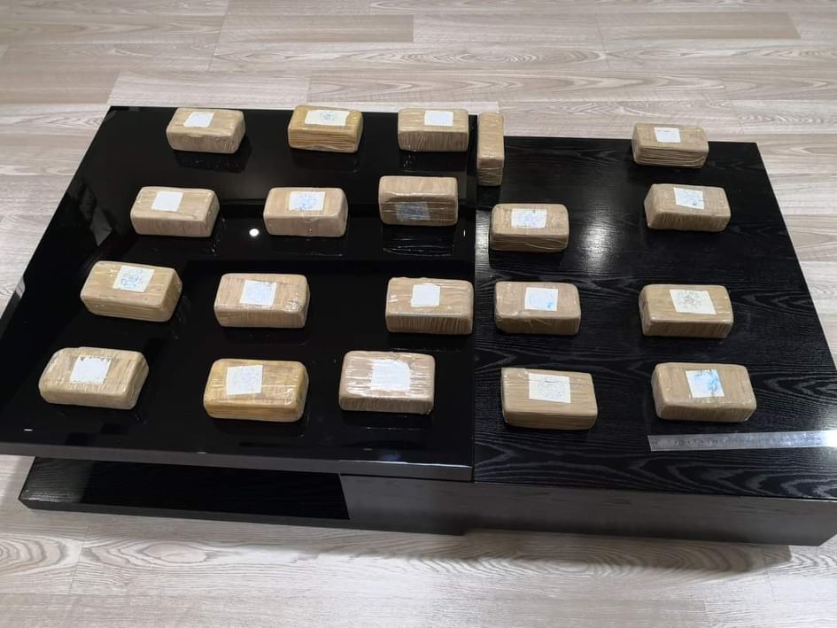 سۆران/ ١٠ کیلۆ ماددەی هۆشبەر دەستی بەسەردا گیرا