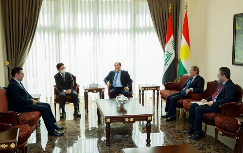 سەرۆکی دەستەی ڕاوێژكاران لە سەرۆكایەتی هەرێمی کوردستان و كونسووڵی ژاپۆن کۆمەڵێک پرسی ستراتیژیان تاوتوو کرد