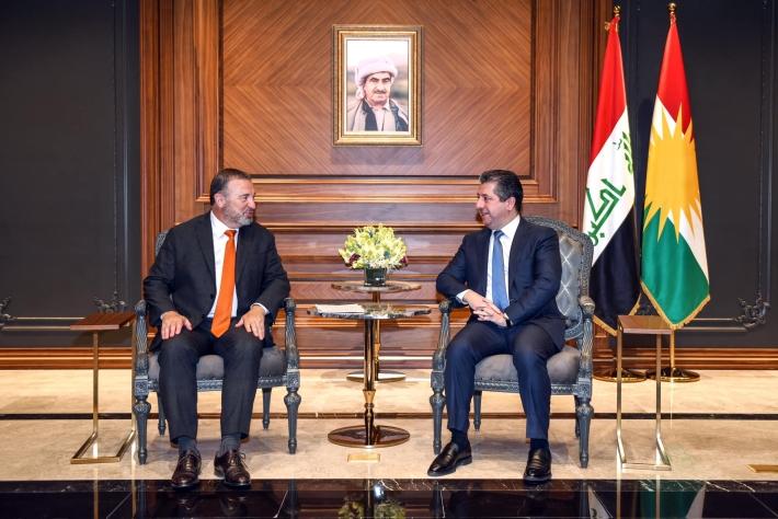 مەسرور بارزانی پێشوازیی لە شاندێکی بانکی جیهانی کرد