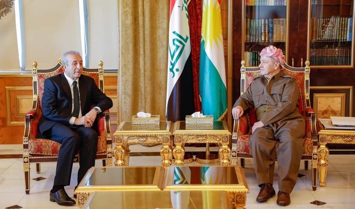 سەرۆک بارزانی پێشوازی لە وەزیری پێشووی کشتوکاڵی تورکیا کرد