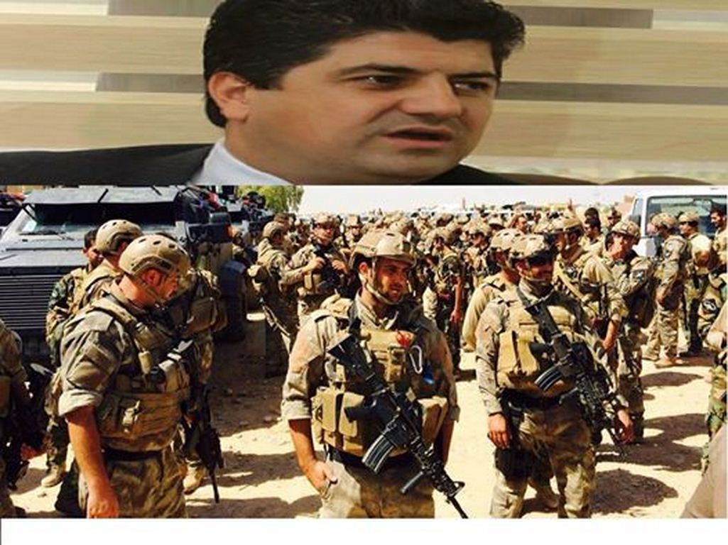 هێزێکی تایبەتی دژە تیرۆری یەکێتی بەفەرماندەیی لاهور شێخ جەنگی گەیشتنە شاری کەرکوک