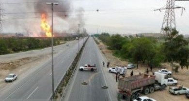 بەپەلە    ...   تەقینەوەیەکی گەورە لە بنکەیەکی سەربازی لە ئێران ڕوویدا