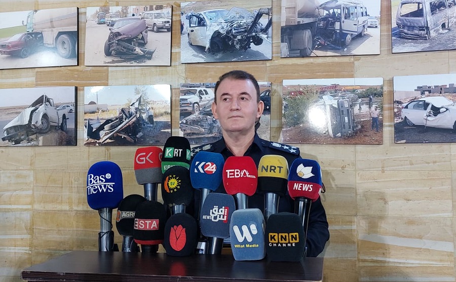 هەرێمی کوردستان: لە 2021دا ژمارەی قوربانیانی رووداوی هاتوچۆ زیادیان كردووە