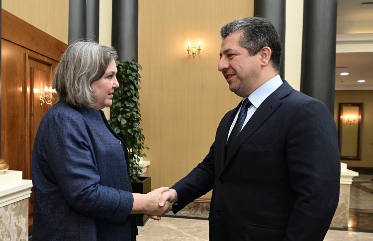 مەسروور بارزانی لەگەڵ جێگری وەزیری دەرەوەی ئەمریكا کۆبووەوە