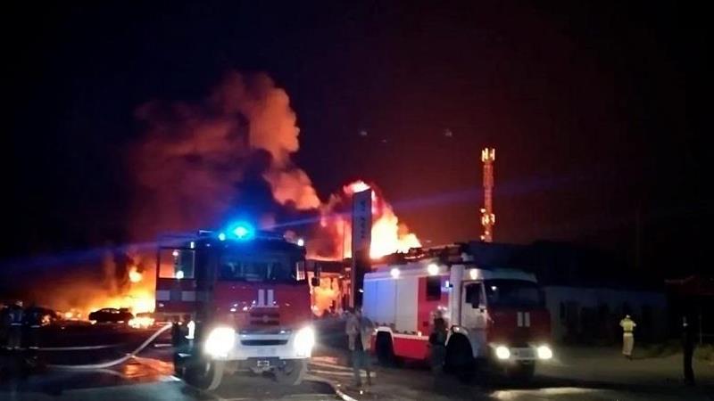 لە ئەنجامی تەقینەوە لە بەنزینخانەیەک لە ڕووسیا 25 کەس گیانیان لەدەستدا