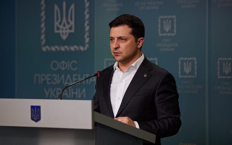 زلێنسکی داوای " هێرشی پێشگیرانەی " ناتۆ بۆ سەر ڕووسیا دەکات