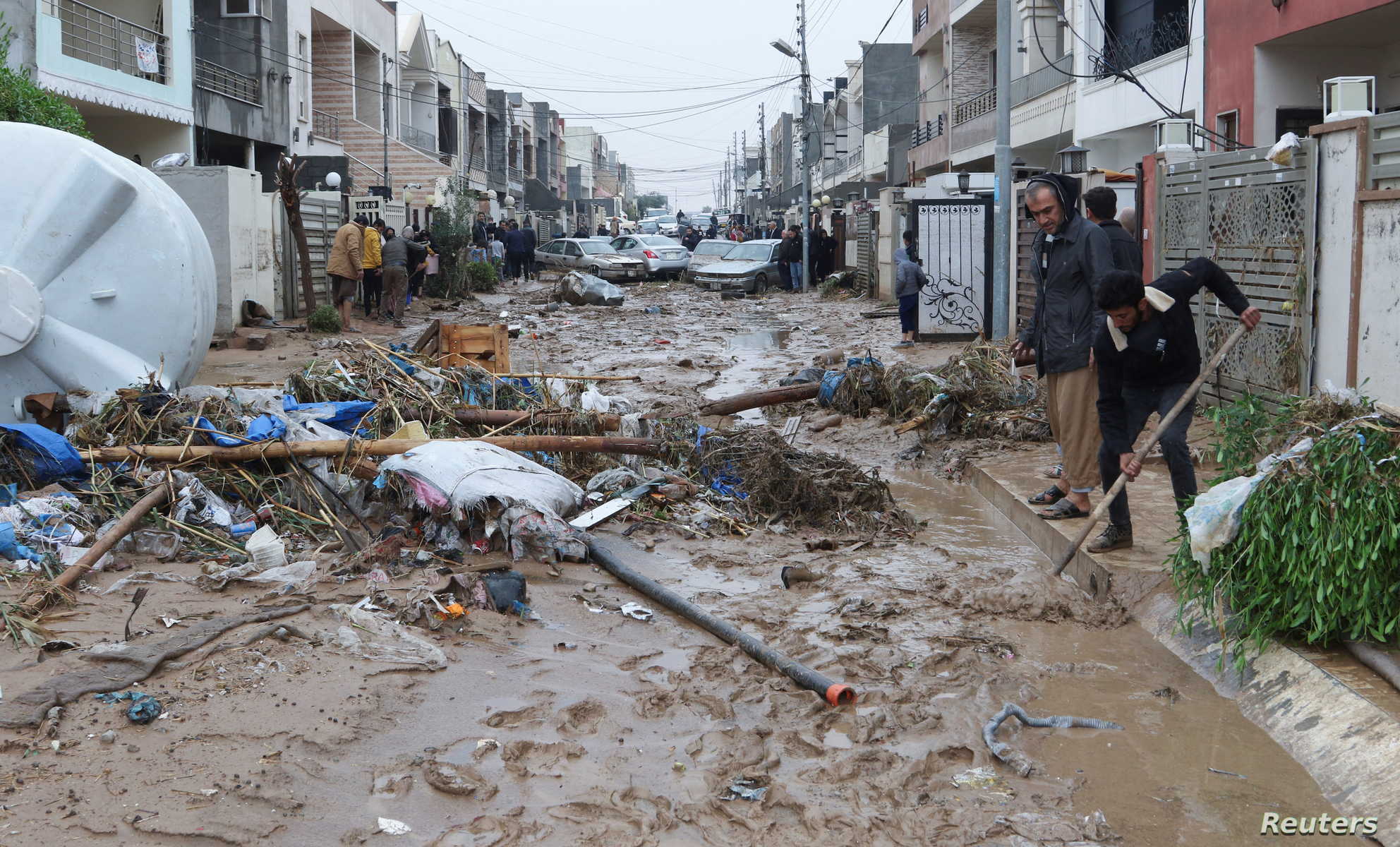 یۆنامی سەرەخۆشی لە بنەماڵەی قوربانیانی لافاوەکەی هەولێر دەکات