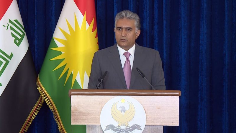 وەزیری ناوخۆ: هێرشەکەی سەر هەولێر لە پشت هێلەکانی سوپای عێراقەوە بووە