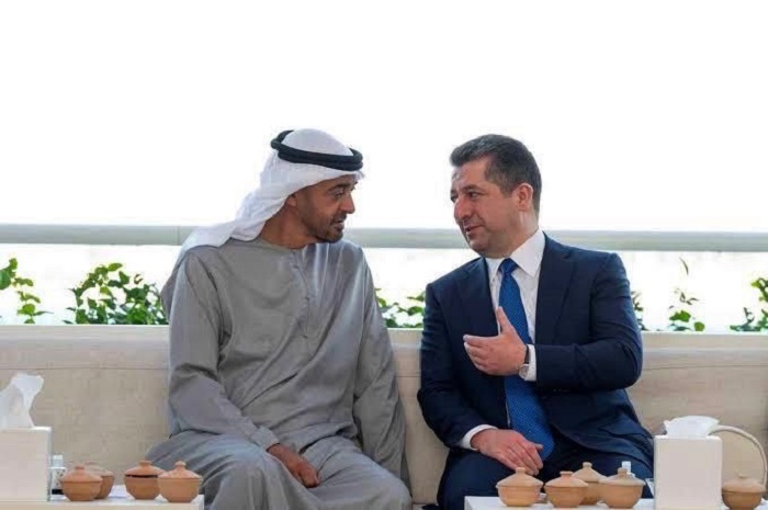 سەرۆکی حکوومەتی هەرێمی کوردستان و سەرۆکی ئیمارات پەیوەندییەکی تەلەفۆنیان ئەنجامدا