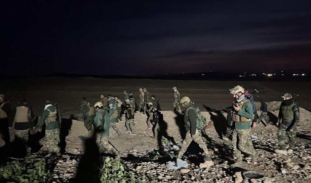 ئۆپراسیۆنی کێوماڵکردنی داعش لە سنوورەکانی خورماتوو لە لایەن هێزەکانی پێشمەرگە و سوپای عێراق ییەوە دەستی پێکرد