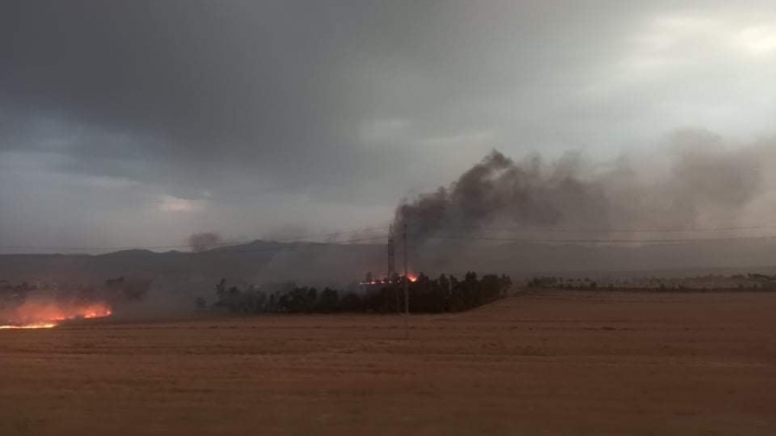 هەورە برووسكە زیان بەچەند ناوچەیەك دەگەیەنێت