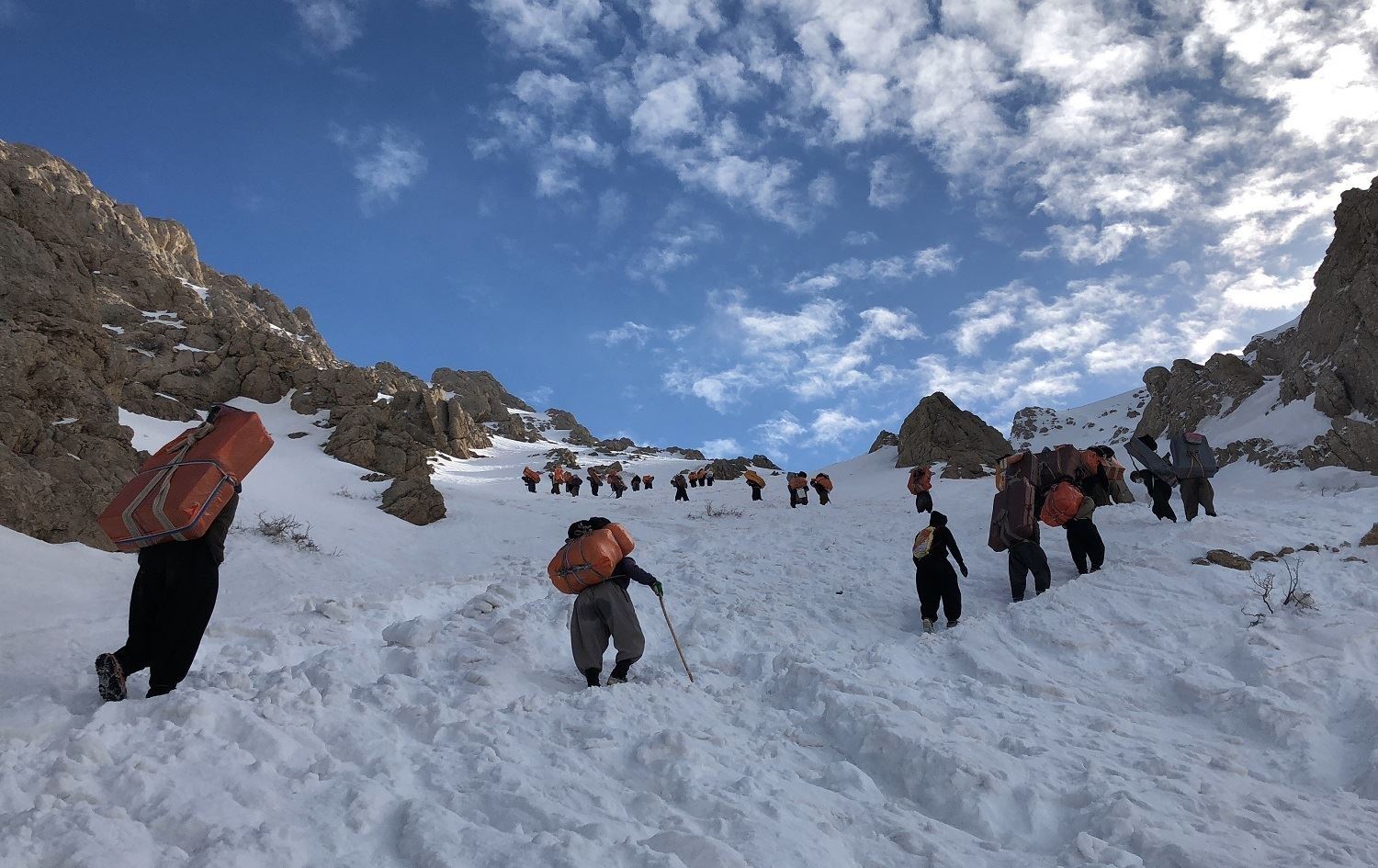 برینداربوونی دوو کۆڵبەر لە سنوورەکانی بانە