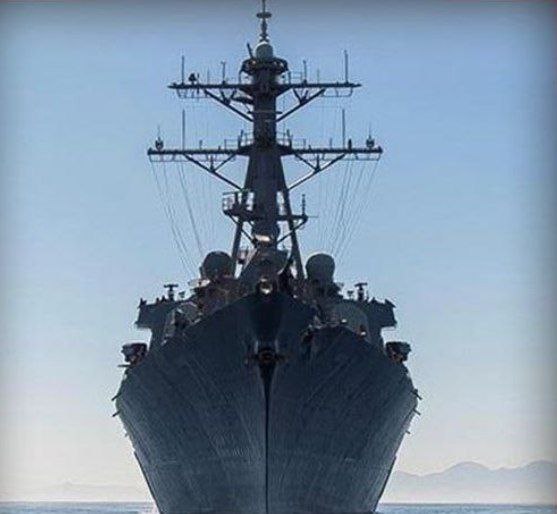 کەشتییەکی فڕۆکەهەڵگری ئەمریکی دەگاتە بەندەری گۆدانسکی پۆڵەندا