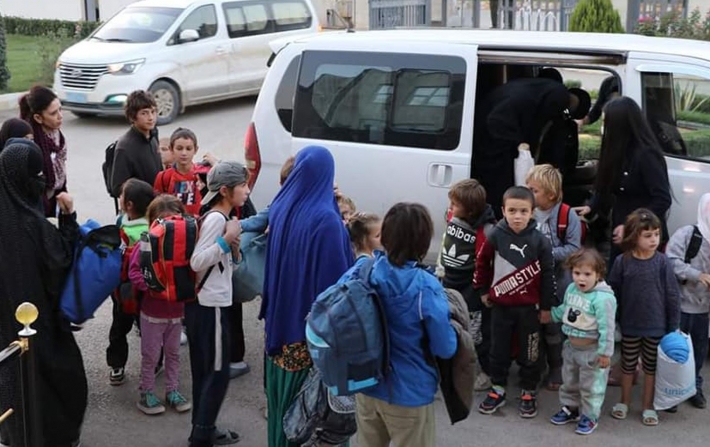 ١٤٥ منداڵی داعشی گەڕێندراونەتەوە بۆ ڕوسیا