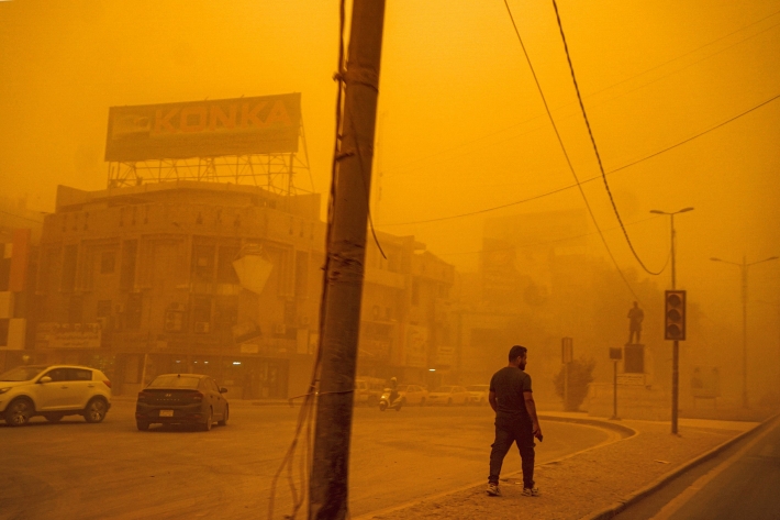 کەشناسی عێراق: پرۆژەی ڕووبەڕووبوونەی بە بیابانبوونی ناوچەکە ئامادە دەکەن
