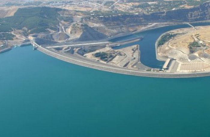 ئاو لە ڕووباری دیجلەوە دەگەێندرێتە بەندئاوی دھۆک