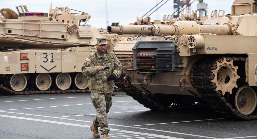 ئەمریکا گوردانی تانکەکانی خۆی لە سنووری بێلاڕووسیا جێگیر دەکات