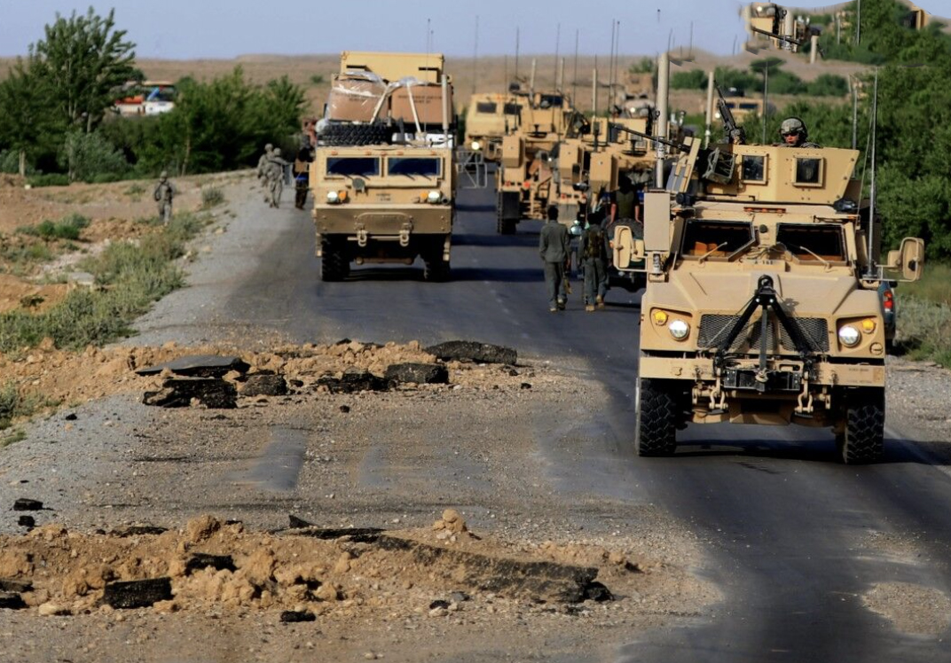 کاروانێکی هێزەکانی هاوپەیمانان لە سەلاحەدین کرایە ئامانج