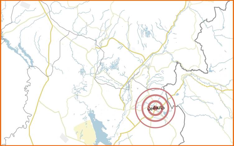 بومەلەرزەیەک خانەقینی هەژاند