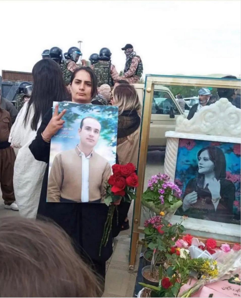 هاوژینی یەکێک لە شەهیدەکانی شۆڕشی ژینا دەستبەسەرکرا