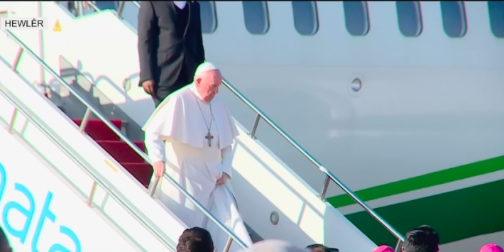 پاپای ڤاتیکان گەیشتە هەولێر