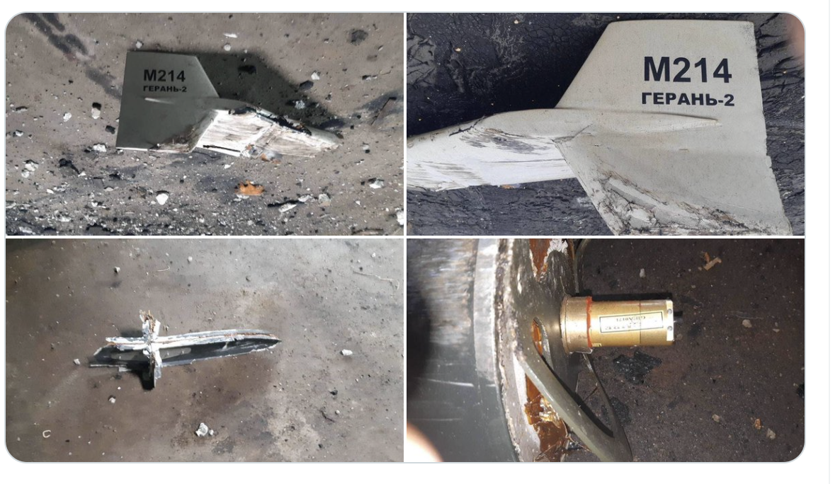 هێزەکانی ئۆکراینا درۆنێکی ئێرانییان خستە خوارەوە کە لەلایەن ڕووسیاوە بەکارهاتووە