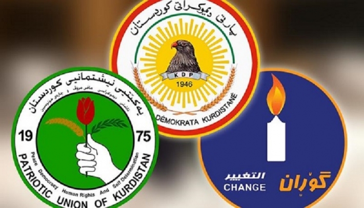 وەفدی هاوبەشی پارتی، یەکێتی و گۆڕان کۆ دەبنەوە