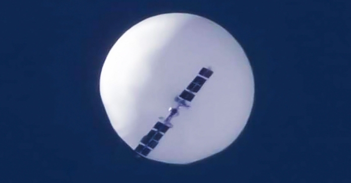 تا ئێستا زیاتر لە ١٠ جار سنوری ئاسمانیی چین لەلایەن باڵۆنەکانی ئەمریکا بەزێندراوە