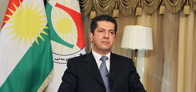 پایەمی سەرەخۆشی مەسروور بارزانی بە بۆنەی کۆچی دوایی " میر تەحسین بەگ " میری یەزیدیانی کوردستان و جیهان