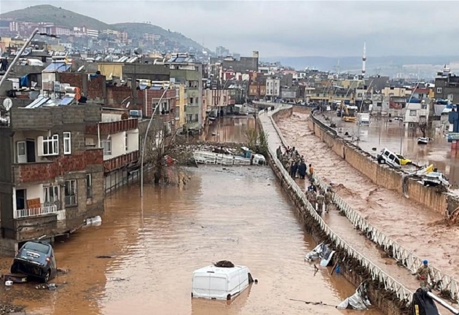 ژمارەی قوربانیانی لافاوەكەی توركیا گەیشتنە 15 كەس