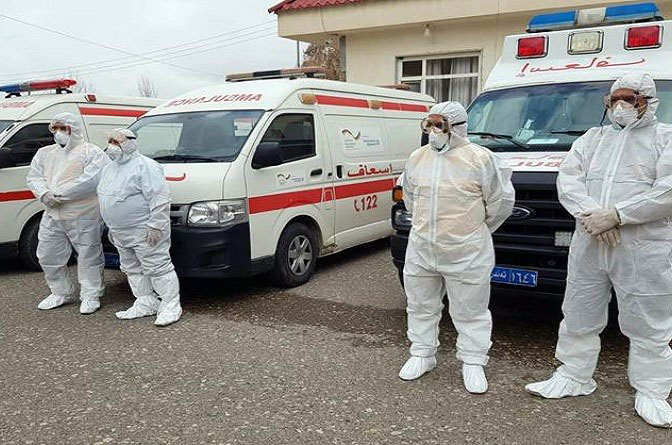 عێراق/ ٩٤ کەسی دیکە بە هۆی تووشبوون بە کۆرۆنا گیانیان لە دەست دا